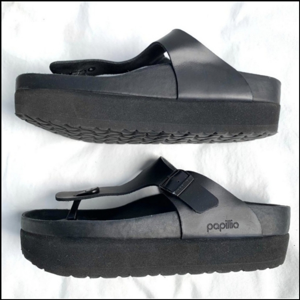 Birkenstock platform sandals